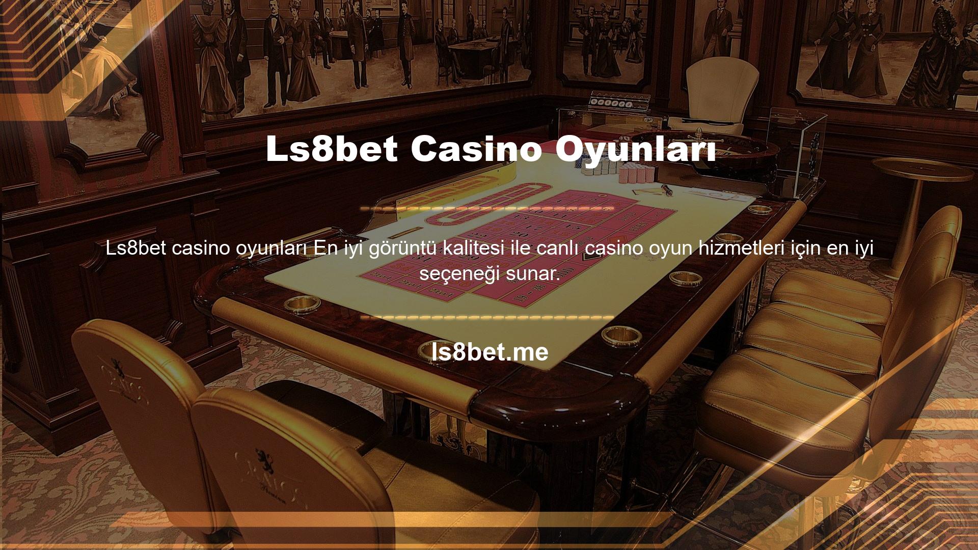 Ls8bet Canlı Casino içerisinde yer alan popüler oyun türleri aşağıdaki gibidir