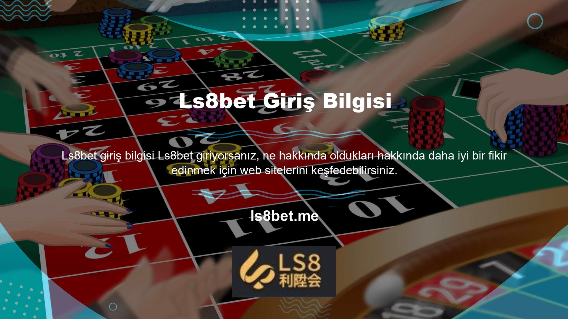 Ls8bet web sitesi hakkında daha fazla bilgi edinmek istiyorsanız, ihtiyacınız olan tüm bilgileri orada bulabilirsiniz