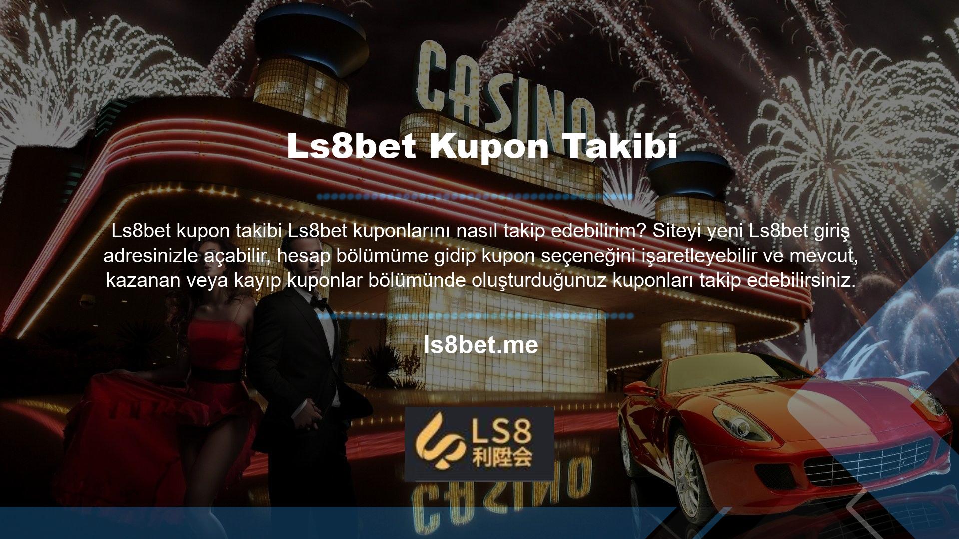 Ls8bet bahis ve casino endüstrisinde internette görev yapmak üzere kurulan bir bahis şirketidir